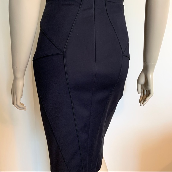 ANDY THE ANH Navy blue sexy bustier dress 0 - Picture 9 of 12